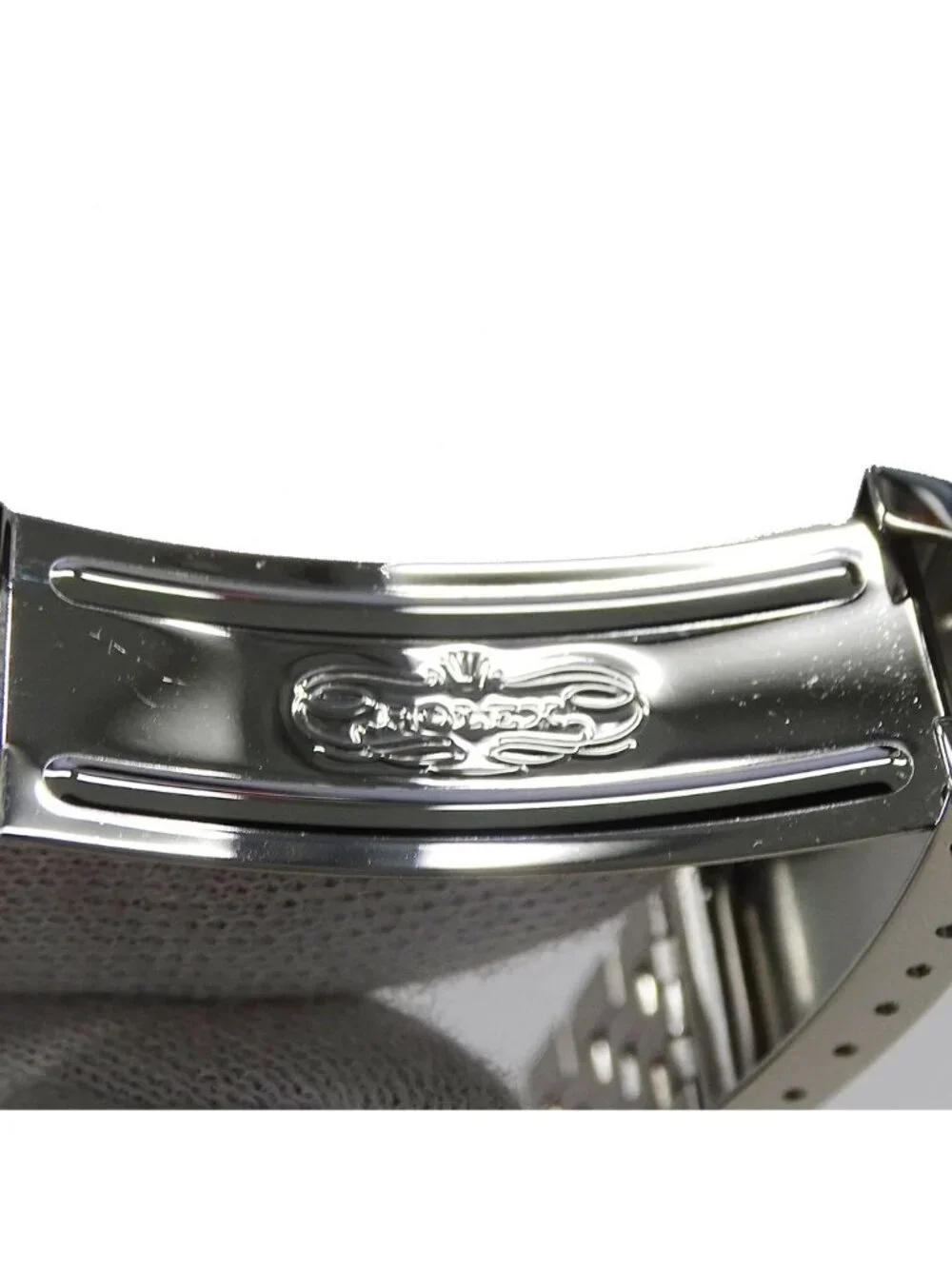 Rolex Datejust Watch Automatic at Stainless Steel White Gold WG Silver Black